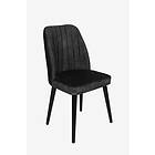 Hanah Home Stol Alfa 4 st. Antracitgrå/Svart 50 90