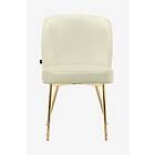 Loft24 Matsalsstol Nagano, 2 st. Beige Sammet 44 86