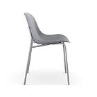 Loft24 Matsalsstol Ocean 2-pack Grå/Grå 48 80