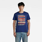 G-Star Raw Faded burger logo T-Shirt (Herr)