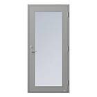 NorDan Ytterdörr Bor Utsikten 630G trä/alu 11x21 V GRÅ RAL_9006 6301121711999_9006
