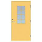 Scandidoor Ytterdörr Sunne SUNNE 10x20 Hö LjusGul Frost 72964