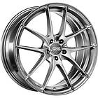 OZ St LeMans Silver 8x18 5/108 ET38 CB75.1