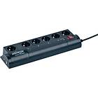 Gembird 6-Way 1xUSB Switch 1,8m