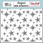 Echo Park Paper Schablon What Fun Stars 6x6 Tum