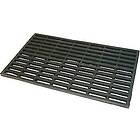 JVL Robusta Rubber Doormat 36x61cm Black