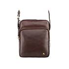 Visconti Riley Leather Messenger Bag