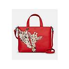 Yoshi Mothers Pride Red Leather Grab Bag