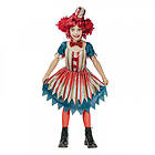 Clown klänning 146-152cl