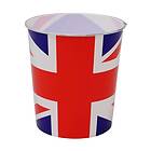 JVL Union Jack Plastic Waste Paper Bin