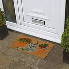 JVL Eco-friendly Latex Backed Coir Door Mat, I Love My Garden