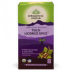 Organic India Tulsi Licorice Te 25 tepåsar EKO