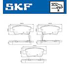 SKF Bromsbeläggssats, skivbroms VKBP 90623 A