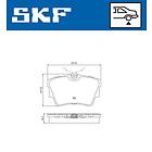 SKF Bromsbeläggssats, skivbroms VKBP 90021