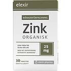 Elixir Pharma Zink 25mg 30 Tabletter