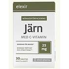 Elixir Pharma Järn med C-Vitamin 30 Tabletter