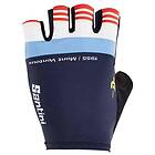 Santini Mj Mont Ventoux Short Gloves Flerfärgad S Man