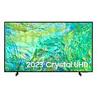 Samsung 2023 75” CU8070 Crystal UHD 4K HDR Smart TV in Black