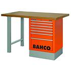 Bahco Arbeidsbenk 1495K6CWB15TD 6 lådor 1500 mm orange mdf