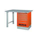 Bahco Arbetsbänk 1495K8CWB15TS 8 lådor 1500 mm orange stål