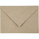 Creativ Company Kuvert Kvist Stl 11,5x16 cm Beige 50 St/1 Förp kuvert, beige, kuvertstl. cm, 120g, st./ 1 20530