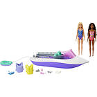 Barbie Boat w/Dolls