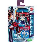 Deluxe Transformers Earthspark Optimus Prime Figur