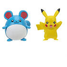 Pokémon Figurer Marill & Pikachu