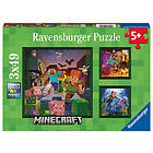 Ravensburger Palapelit Minecraft Biomes 3x49 Palaa