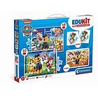 Clementoni Edukit Paw Patrol Puslespill 4-i-1