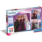 Disney Frozen Clementoni Pussel 3x48 Bitar