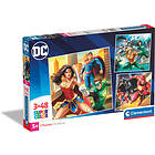 Clementoni DC Comics Justice League Puslespill 3x48 Brikker