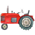 That's Mine That’ s Wallsticker Retro Traktor