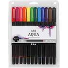 Pigment Art Acrylic Tuschpennor Akvarell 12-pack