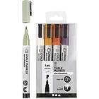 Creativ Company Chalk Markers Dova Färger 5st