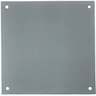Design Letters Mounting Plate for Architect /Numbers 140 x 140mm, Grey