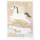 Majvillan Poster 50x70 Rainbow