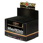 Crown Sport Nutrition Whey Protein+ Protein Sachets Box 26,5g 10 Units Strawberry Svart