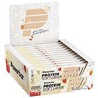PowerBar Protein Soft Layer White Choc Strawbwerry 40g Protein Bars Box 12 Units Flerfärgad