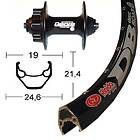 Winora Rigida Zac 2000 Qr Shimano Deore 6b Disc Front Wheel Svart 9 x 100 mm