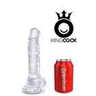 King Cock Clear 22 cm Rosa