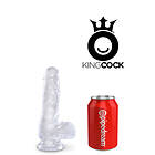 King Cock Clear 17 cm Rosa