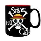 Abysse Corp One Piece Mug 460ml Luffy & Skull