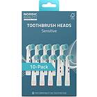 Nordic Quality EB17S-P Sensitive Brush heads 10-pack