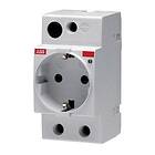 ABB M1175 modular socket: german schuko standard