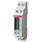 ABB Kwh meter 1-pole+neutral direct measurement class 1 40a.