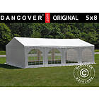 Dancover Partytält Festtält Original 5x8m PVC, Vit