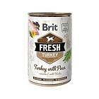 Brit Fresh Turkey with Peas 0.4kg
