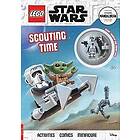 Lego, Buster Books: LEGO Star Wars: Scouting Time (with Scout Trooper minifigure and swoop bike)