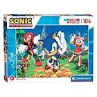 Clementoni Jigsaw Puzzle Sonic 104st. Golv